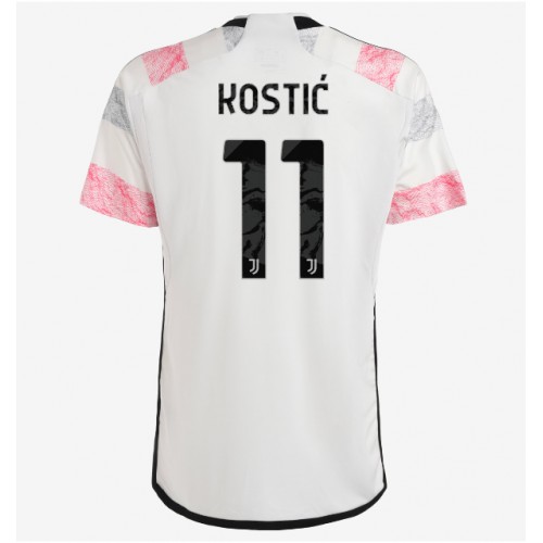 Juventus Filip Kostic #11 Gostujuci Dres 2023-24 Kratak Rukav